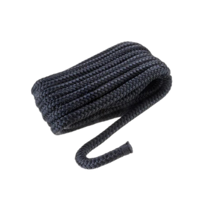 Double-Braid Nylon Dock Line - Black
