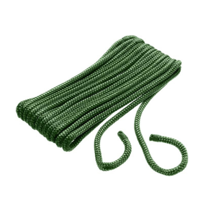 Double Braided Nylon Fender Line, Forest Green 1/4in X 6ft - 2 Pack