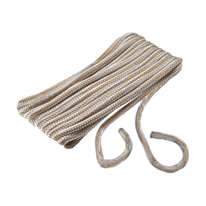 Double Braided Nylon Fender Line, Gold - 3/8in X 6ft 2Pack
