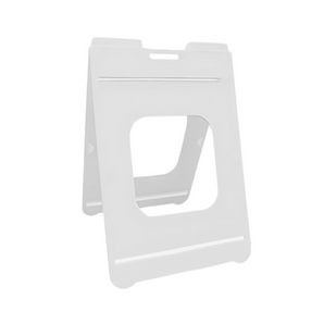 A-Frame Sandwich Board, Plasticade Simpo Sign II 22" x 28" White