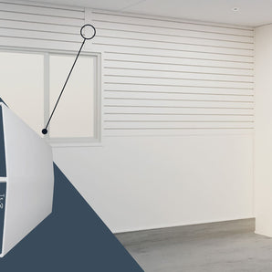 Trusscore PVC H Snap In Trim Grey