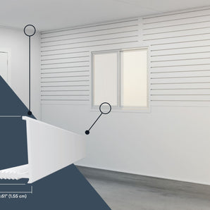 Trusscore PVC Grey J Trim