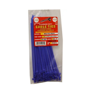 Tool City Cable Tie Standard Duty Blue - 8"