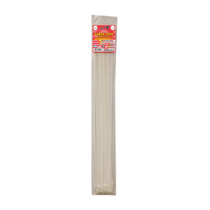 Natural 24.9" Heavy Duty Cable Ties - 25 Pack