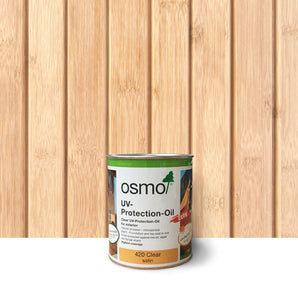 Osmo UV Protection Oil 420 Clear Satin - 2.5 Litre