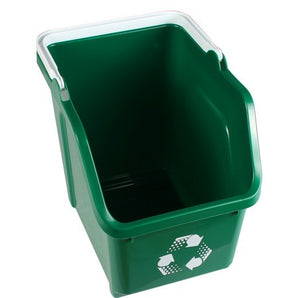 Stackable Recycling Bin Dark Green