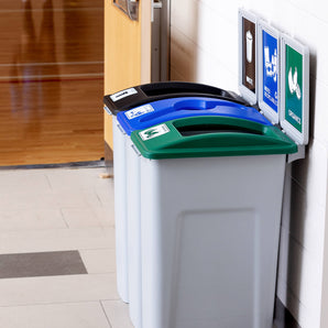 Waste Watcher® 5 Bin Waste & Recycling Station