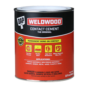 Weldwood Solvent Contact Cement- 1 Quart
