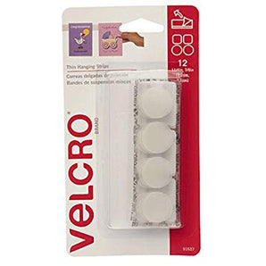 Velcro Hangers  Hook & Loop Sticky Back 6 Pack 3lb