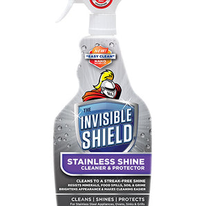 Clean-X Invisible Shield Stainless Shine Cleaner & Protector 25oz