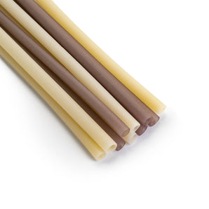 Compostable Rice Drinking Straws Black (50)