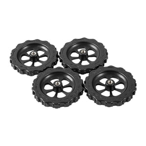 Black Levelling Nuts 4pc