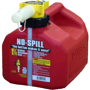 No Spill 5 litre Gas Cans