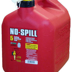 No Spill 20 litre Gas Cans