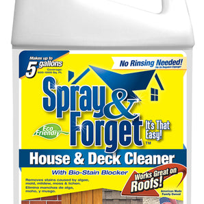 Spray & Forget  64oz House & Deck Concentrated Cleaner