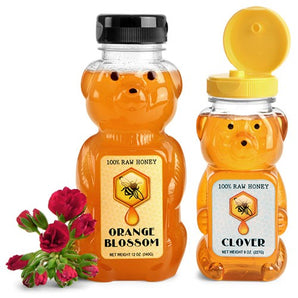 Honey Bear Bottle 8oz